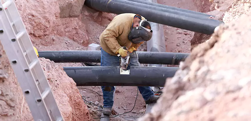 Cast Iron Sewer Pipe Replacement in Albany