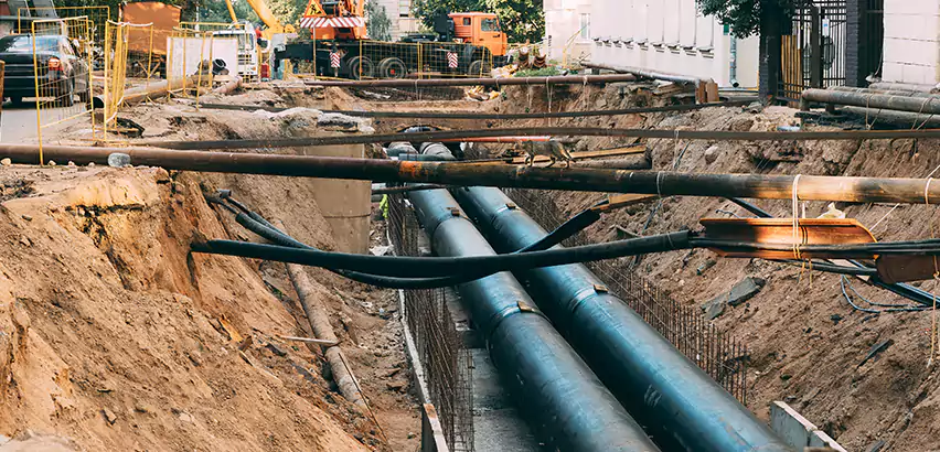 Underground Sprinkler Pipe Repair in Albany, NY