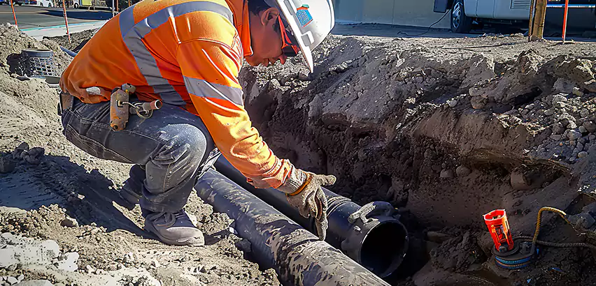 Professional Underground Pipe Repair Services in Albany, NY.
